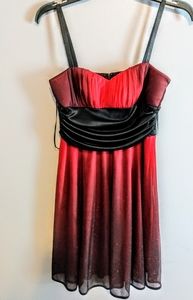 Dress Barn Petite collection red hombre 6